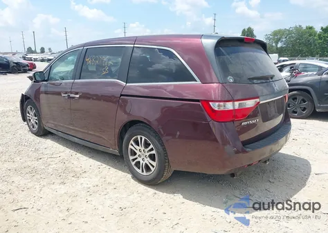 2012 Honda Odyssey Ex-L z USA, uszkodzony, nr VIN 5FNRL5H61CB084601